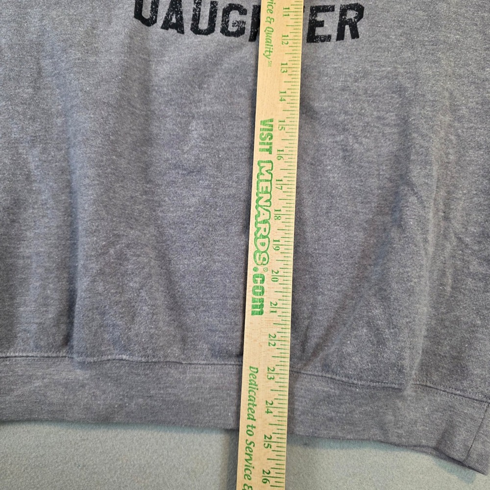 Favorite Daughter Gray Graphic Crewneck Sweatshirt Womens Large Heart RN117674 - Picture 8 of 9
